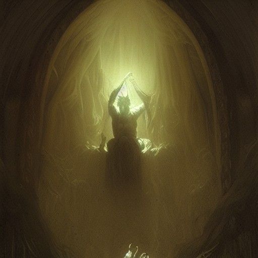 The Binding of Isaac in Engraving Style