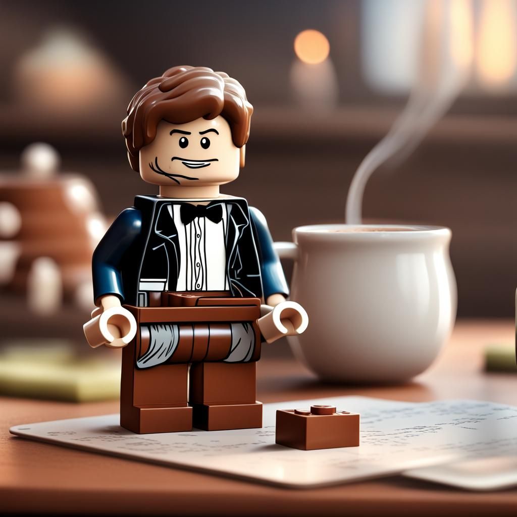 Han Solo Minifigure with Hot Chocolate