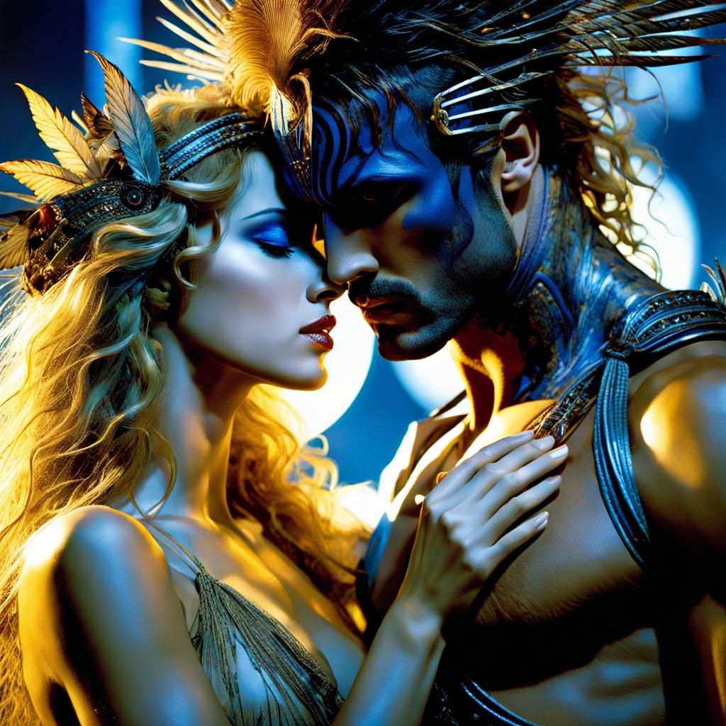 Passionate Rococo Romance Novel Cover Art