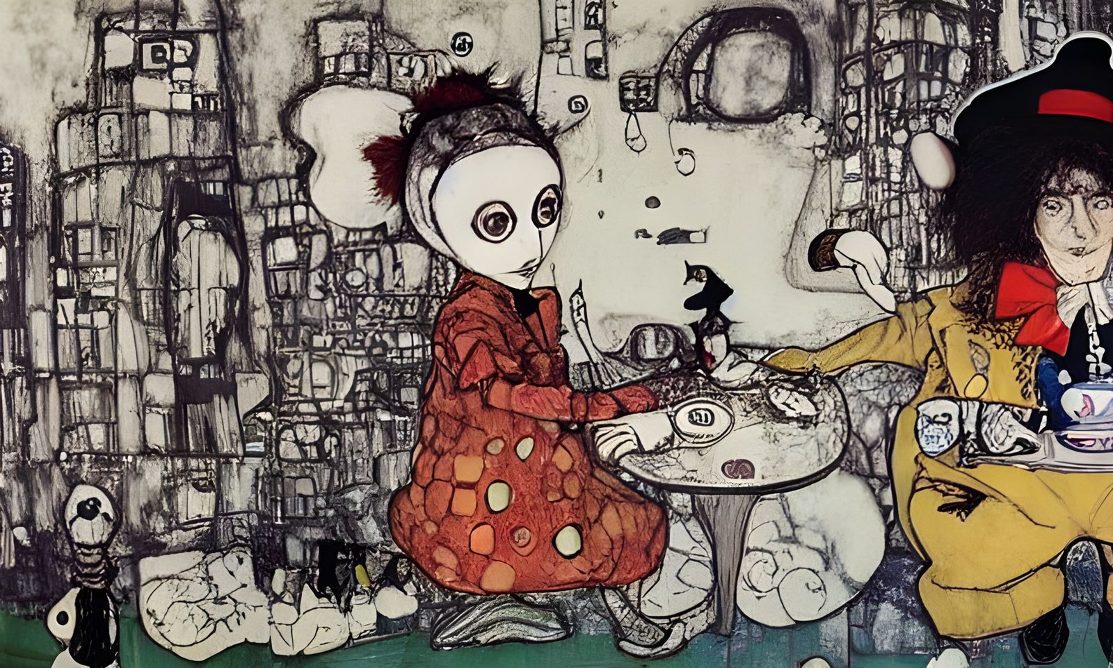 Alice in Wonderland Dystopian Fairy Tale