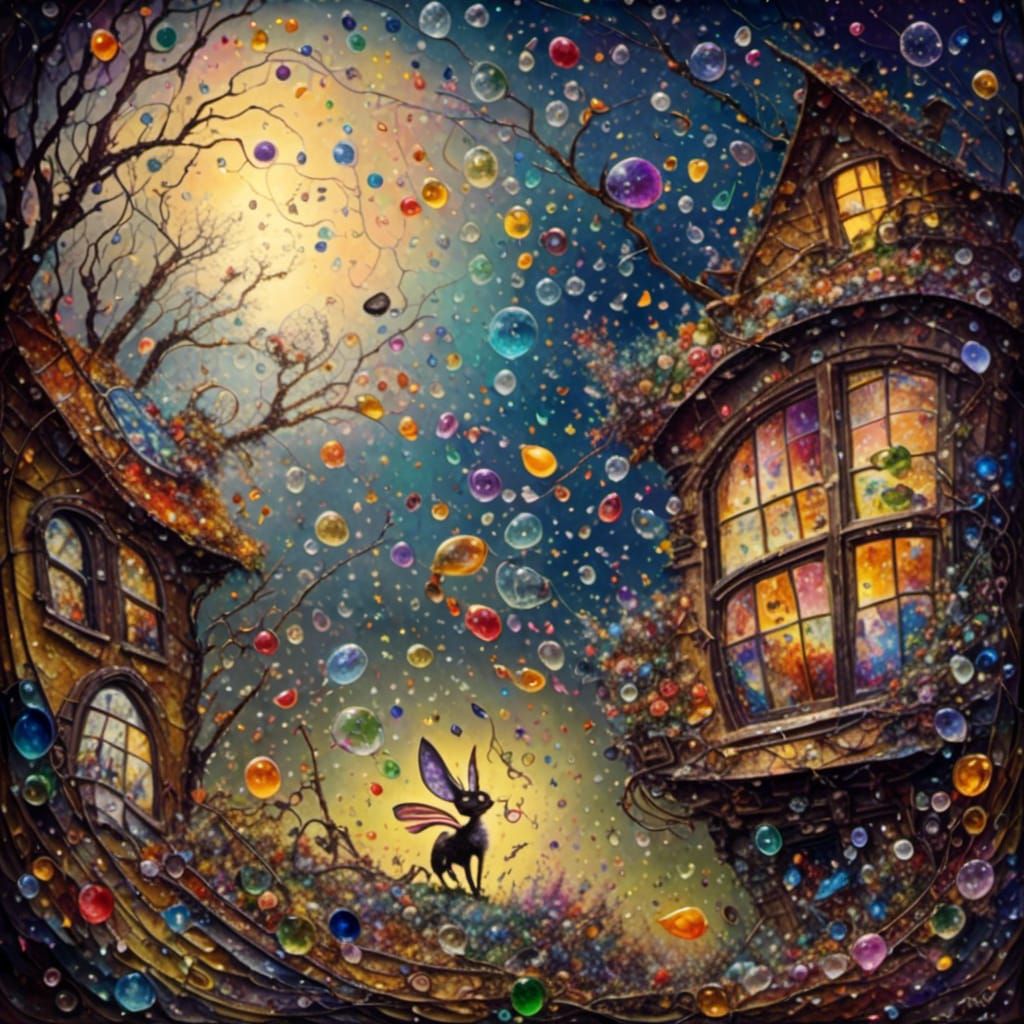 When little Hopper Cottontail took that shortcut thru the village, the last thing she expected to encounter were aliens ...