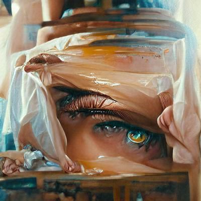 Realistic Portrait in Oil Paint