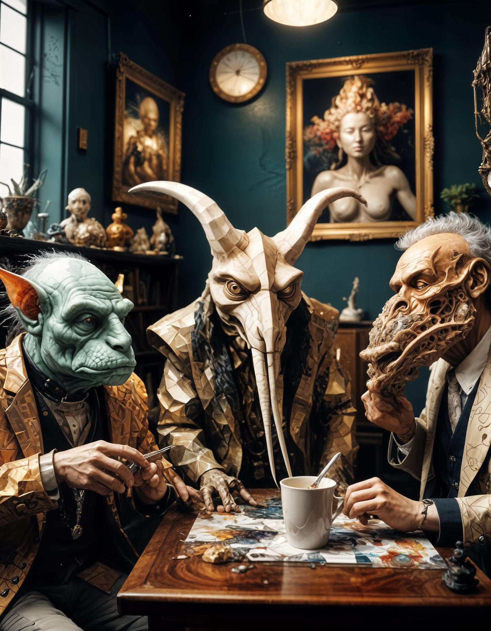 'So what was it that we decided, yesterday?'
?
?