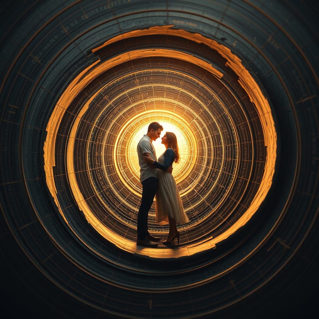 Timeless Elegance in a Whirling Vortex