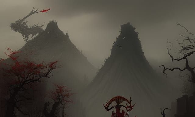 Sinister Chinese Mythology Art