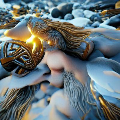 Epic Norse Gods in Digital Painting Style