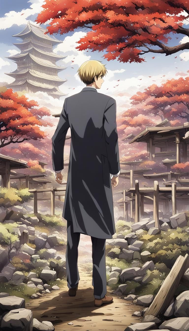 Anime Character in Studio Ghibli Style