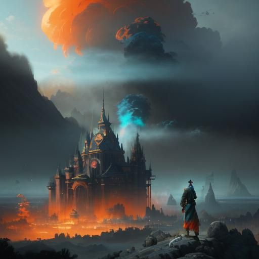 Smoke-Shaped Landscapes: Dynamic Lighting and Detailed Conce...