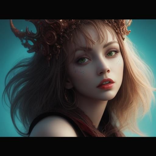 Psychedelic Oil Painting in High Resolution