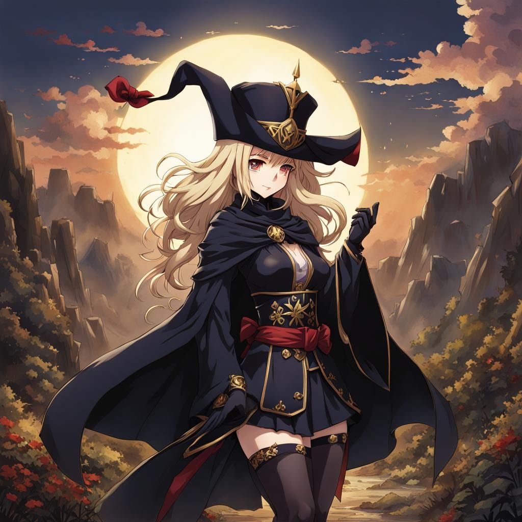 Kachua Powell in Dark Priest Outfit