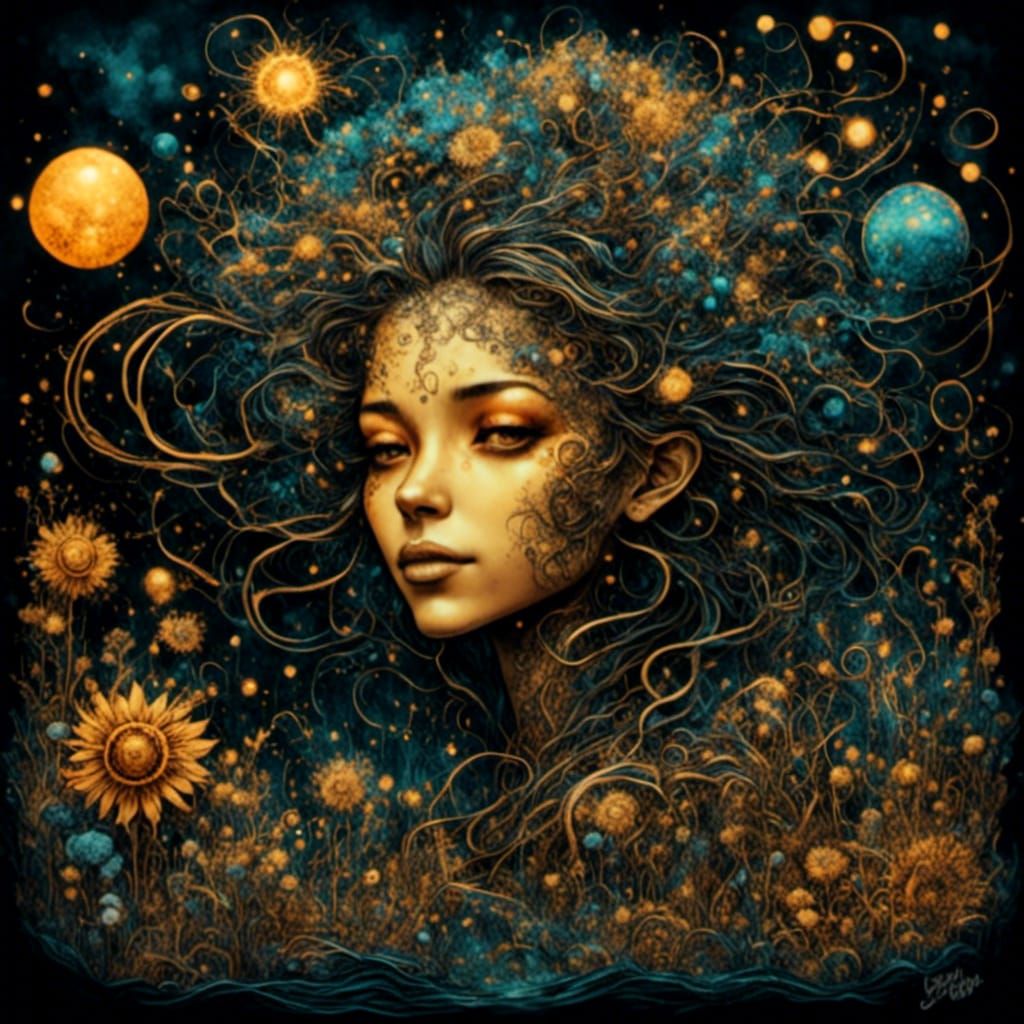 Surreal Sci-Fi Apotheosis in Detailed 3D