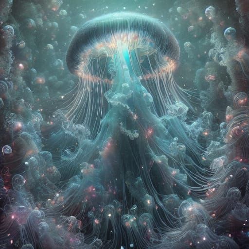 Couple's Ethereal Masquerade Dance in 18th Century Style