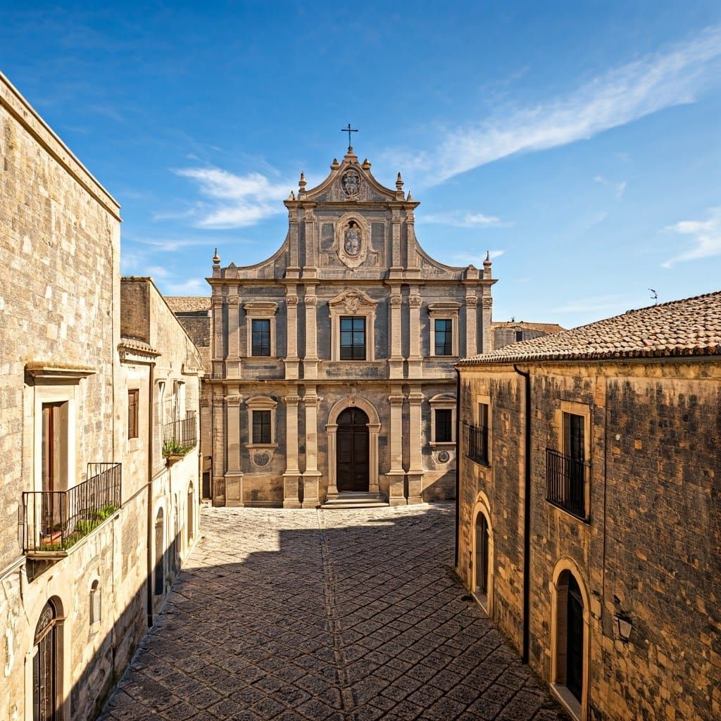 Grammichele: Hexagonal Sicilian Town with Baroque Architectu...