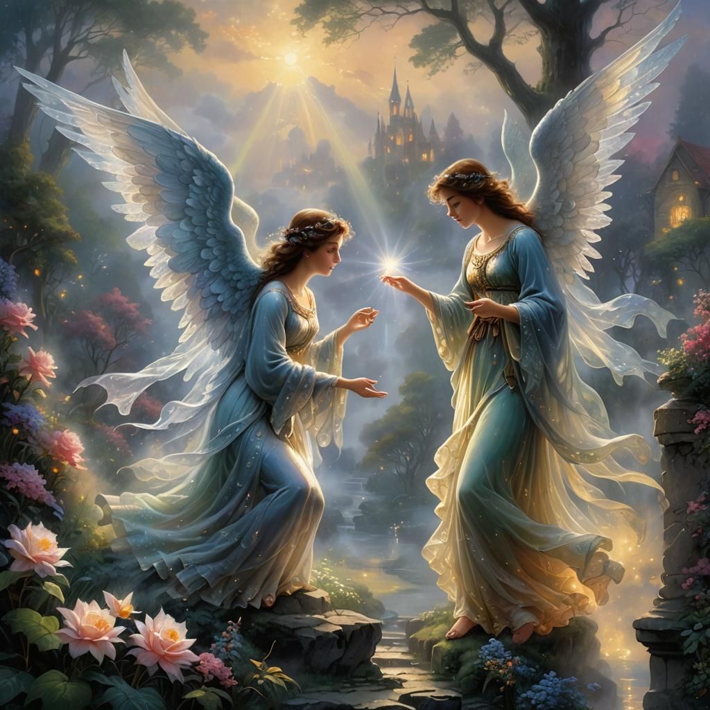 Angelic Love: Darkness and Light in Ethereal Fantasy