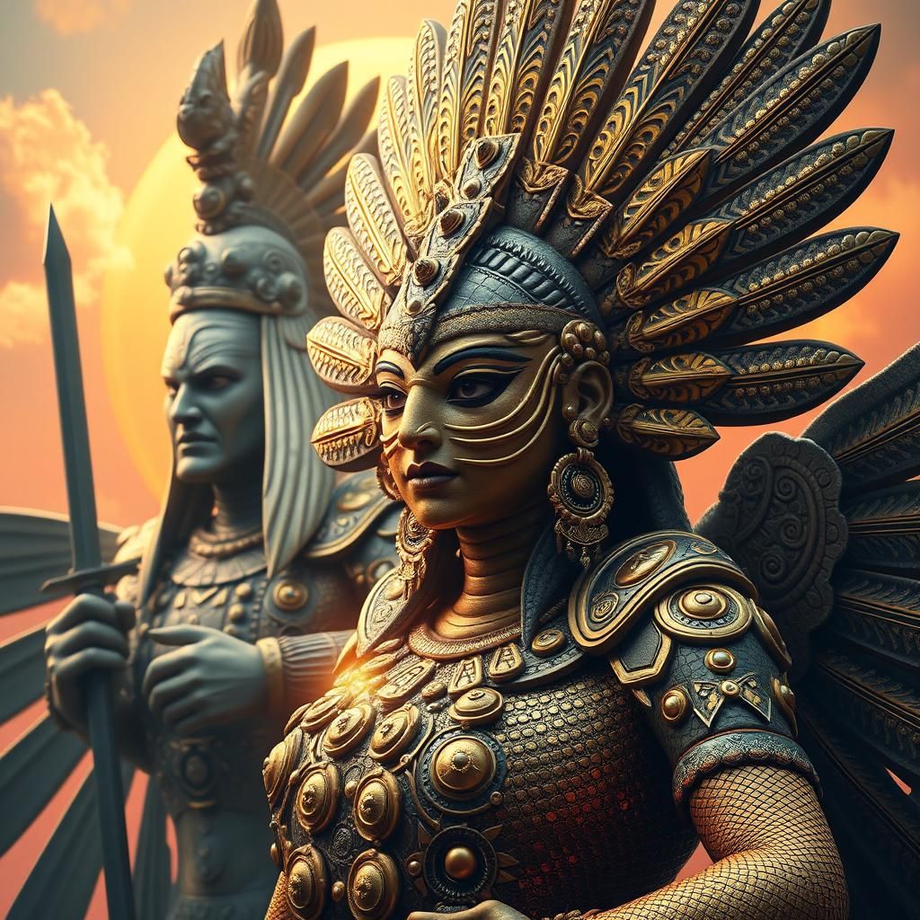 Coatlicue, the Aztec goddess of power