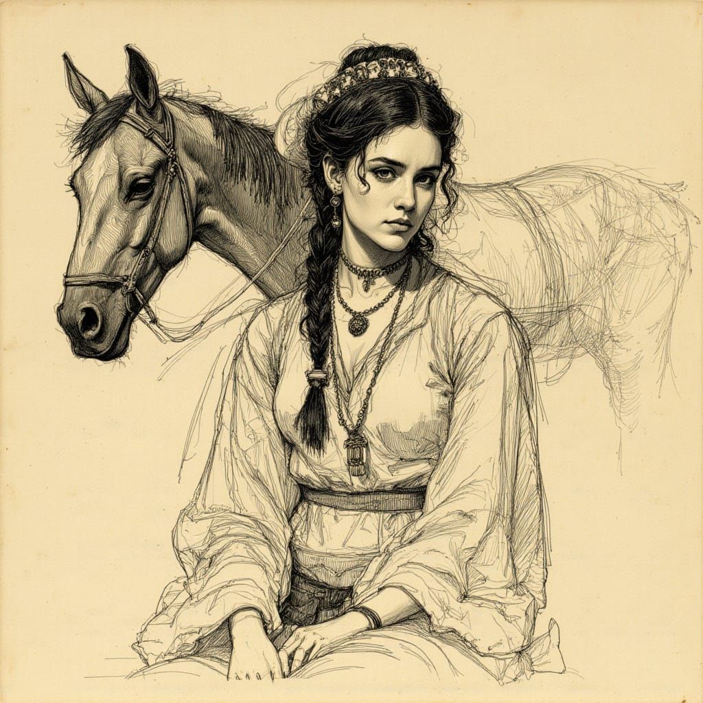 Bedouin rider