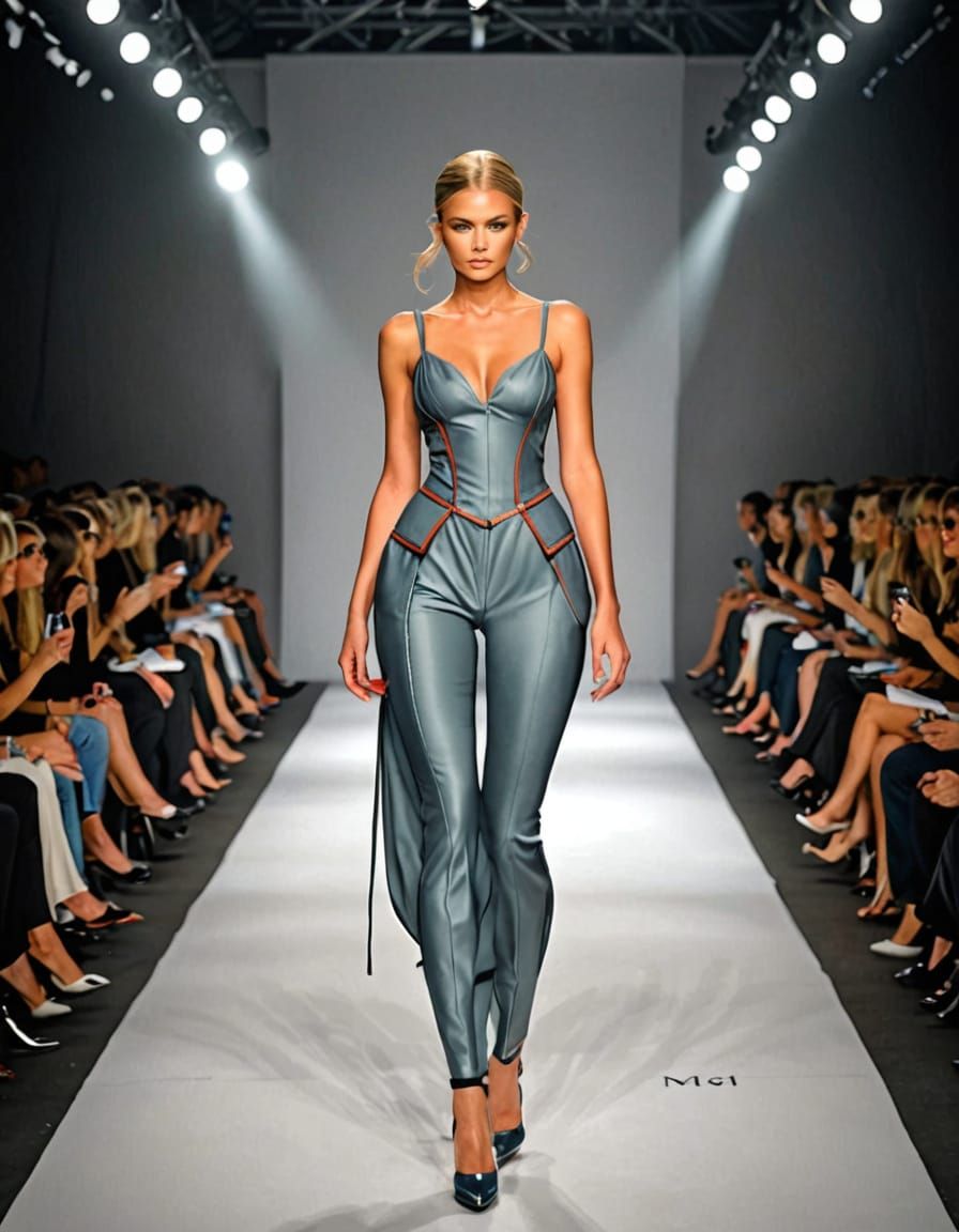 Photorealistic Runway Fashion Show