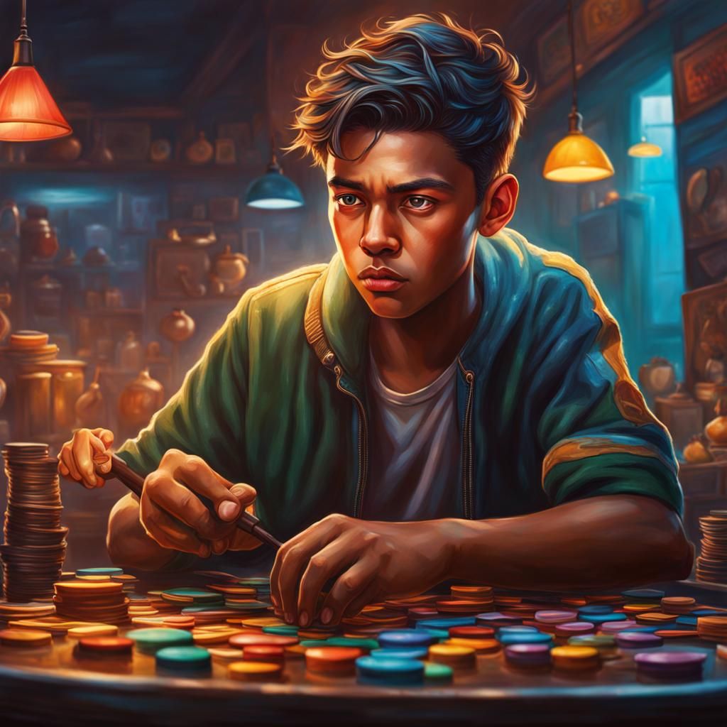 Hardworking Youth: A Hyperrealistic Vision of Future