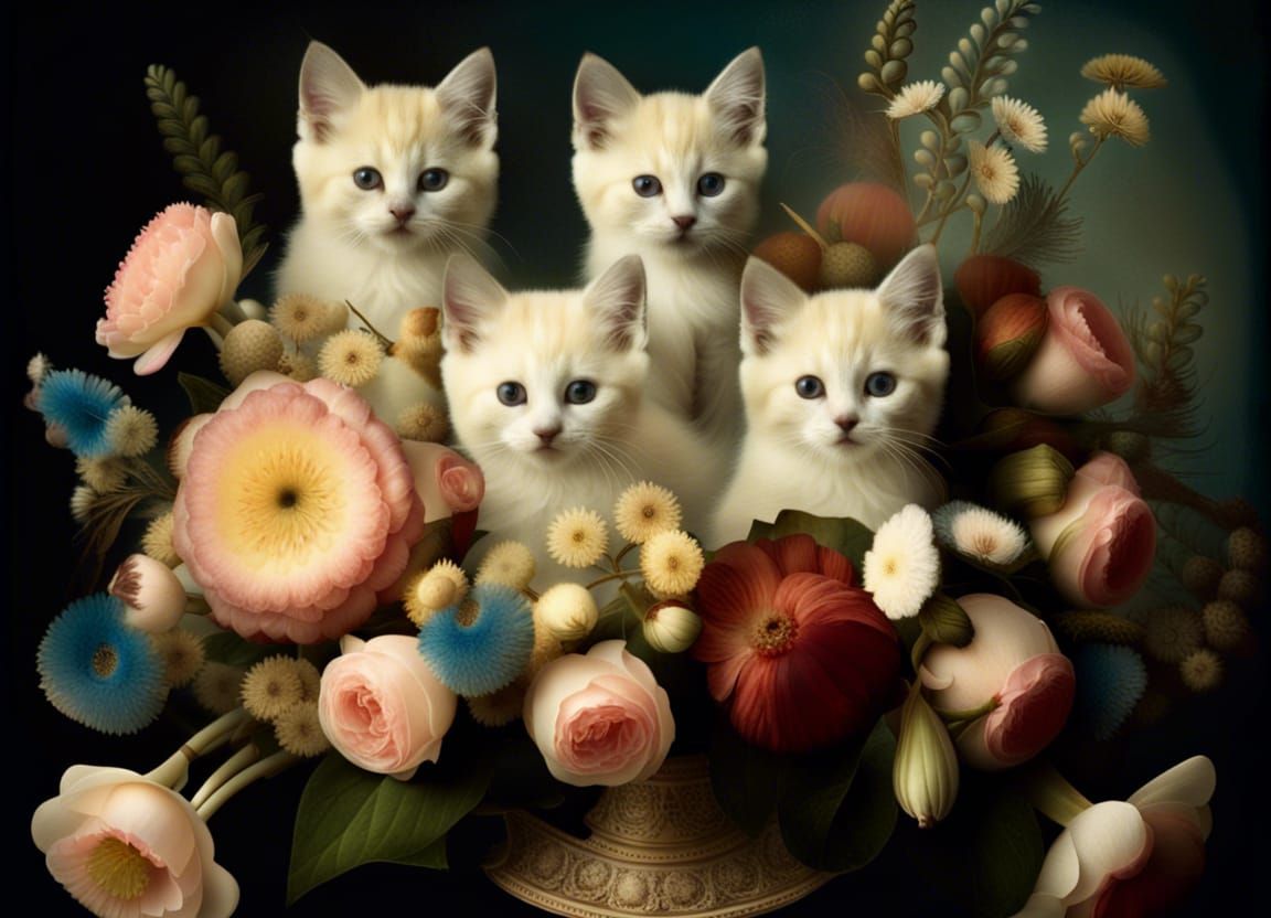 Bouquet of Larrycats