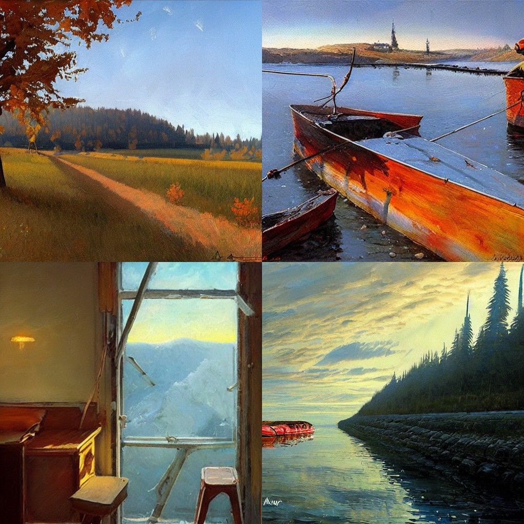 Abstract Portrait in Surrealist Style