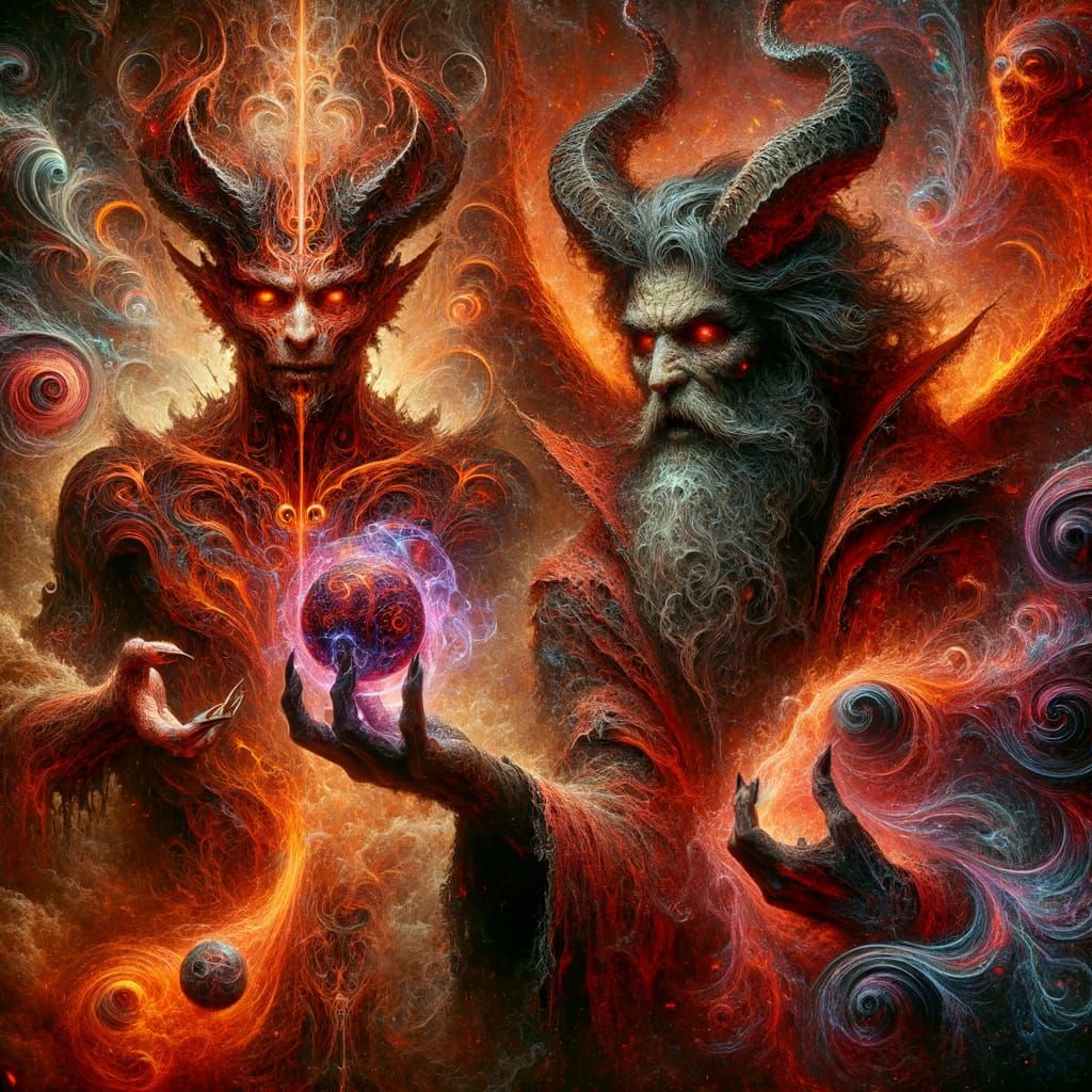 Arch-Devil Soul Merchant Trading for Weapons