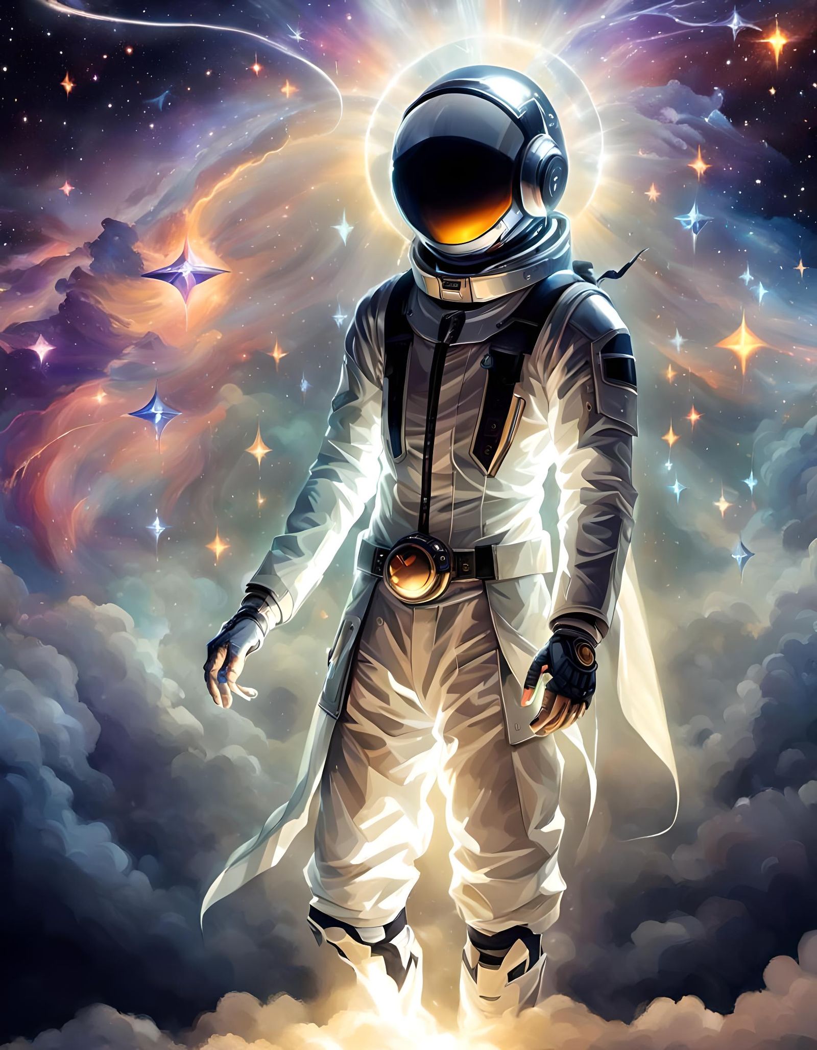 Mind Over Mantra: A Ray Traced Conceptual Art