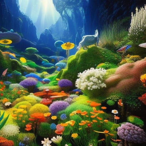 Stargazing Platform in Mycelium Network, Dynamic Render