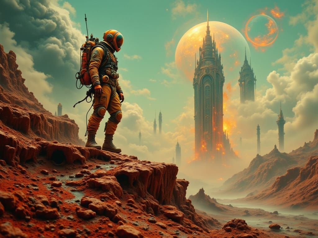 Toxic Exoplanet: Surreal Forbidden Zone Discovery