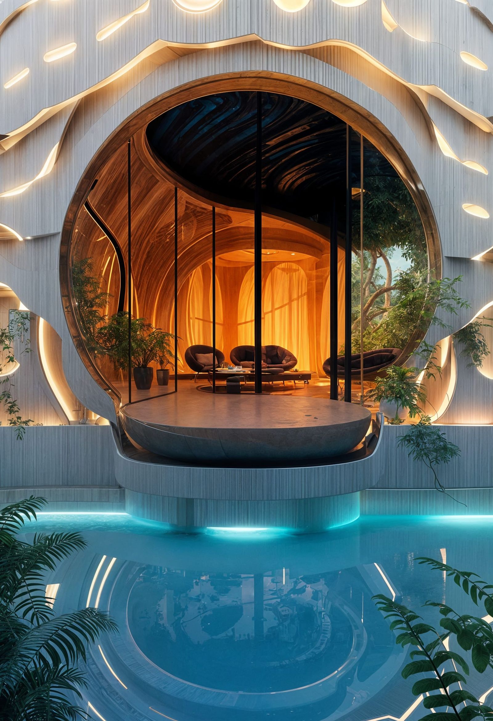 Straylight Hotel: Waterfront Room in Orbital Singapore