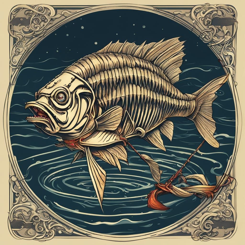 Goblin Harpoon Fishermen at Sea