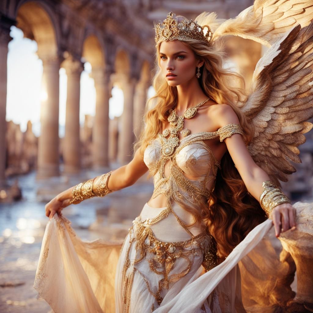 Aphrodite: Goddess as Victoria's Secret Model