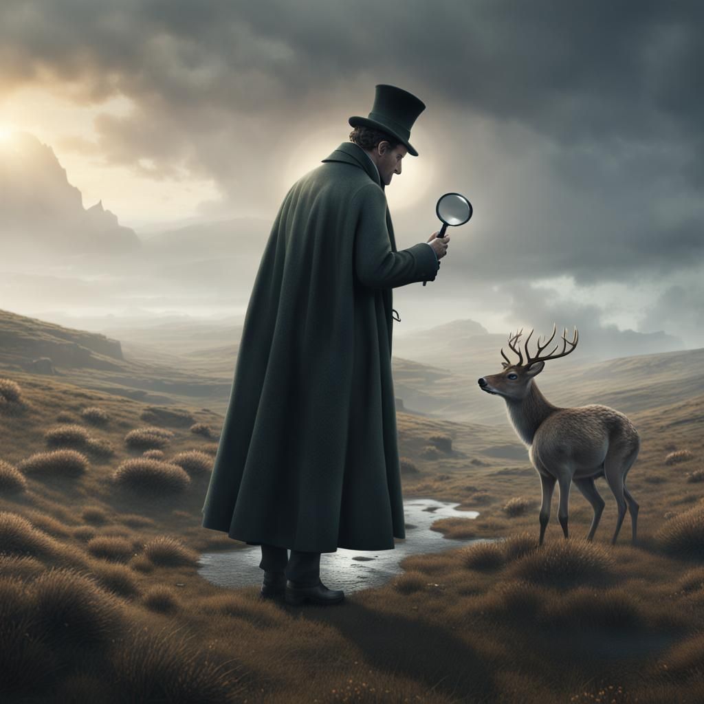 Sherlock Holmes Investigates on Misty Moors