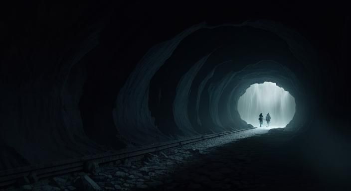 Hallway to Obsidian Cavern: A Mystical Realm