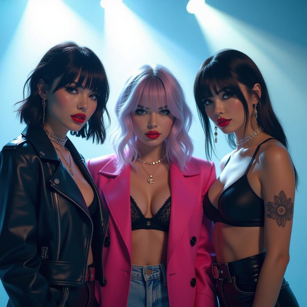 Anime-Inspired 3D Art with Cinematic Lighting