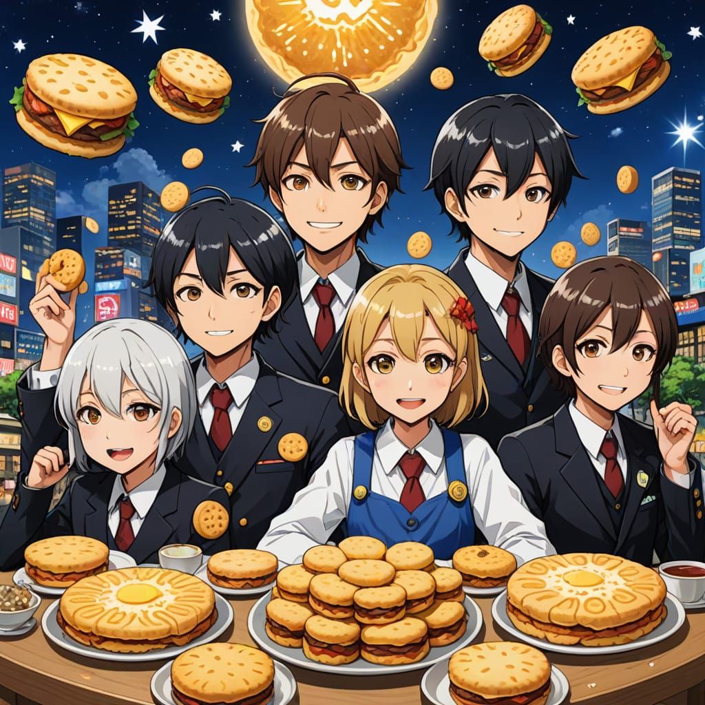 Variety show freedom biscuits