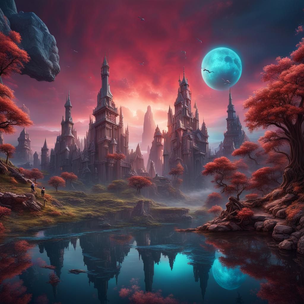 Viral TikTok Image Concept Art in 8K