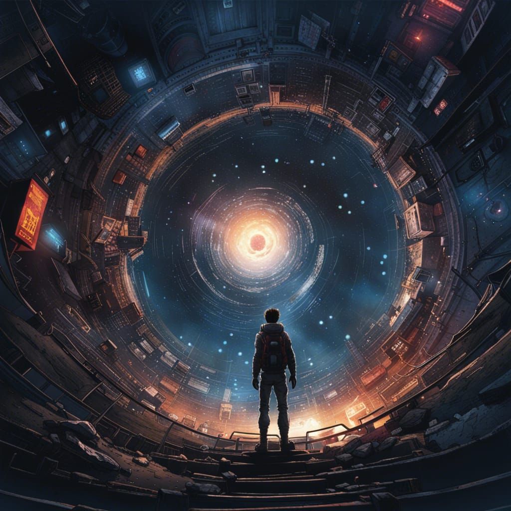 Steps to an Interstellar Portal Black Hole