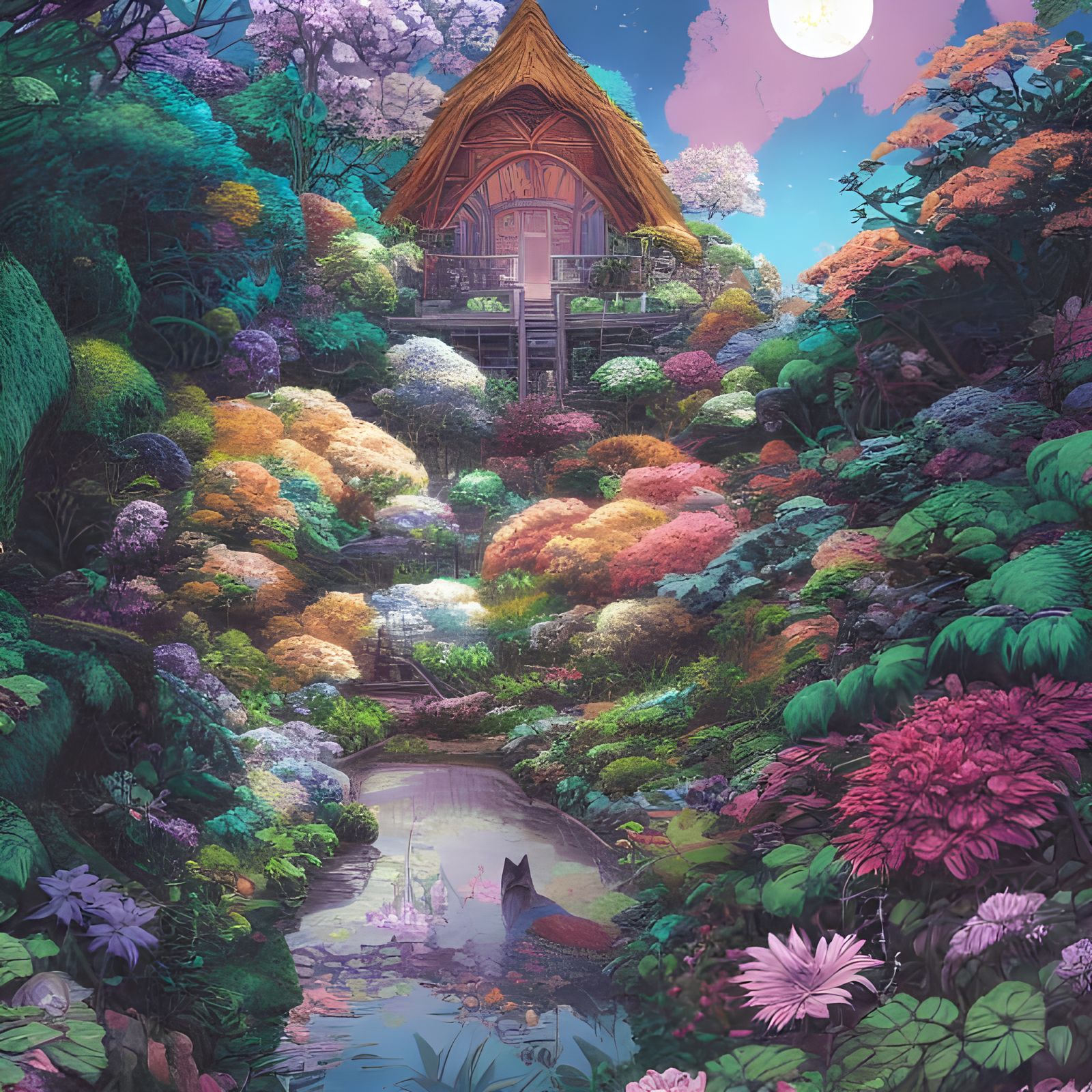 Secret Moonlit Getaway