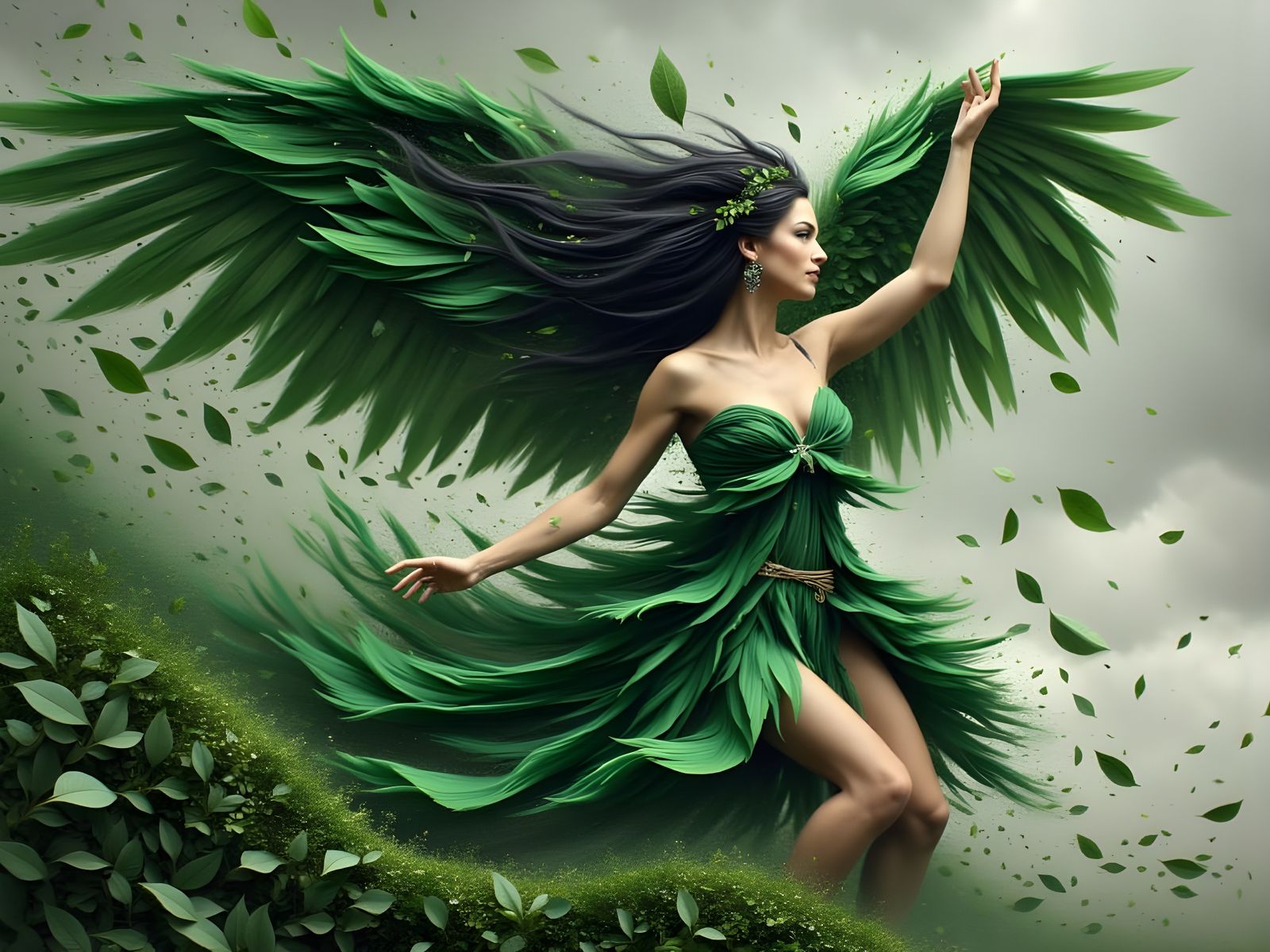 Angel of the Tempestuous Wind