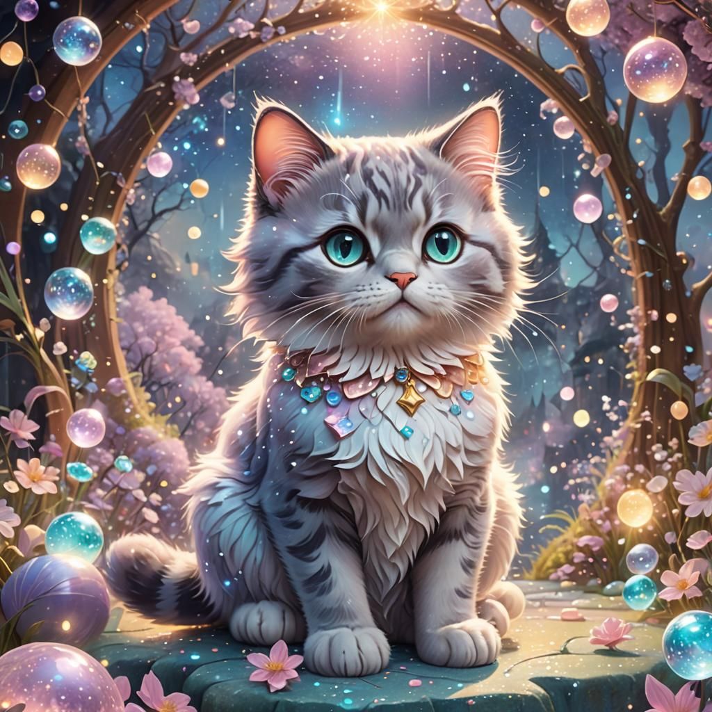 Cute Pastel Kitten 2