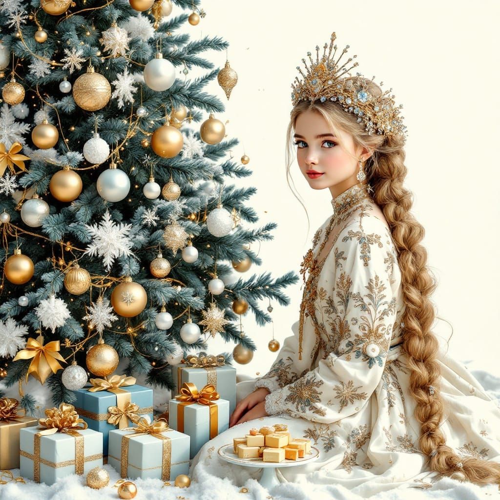 Traditional Russian Christmas Princess