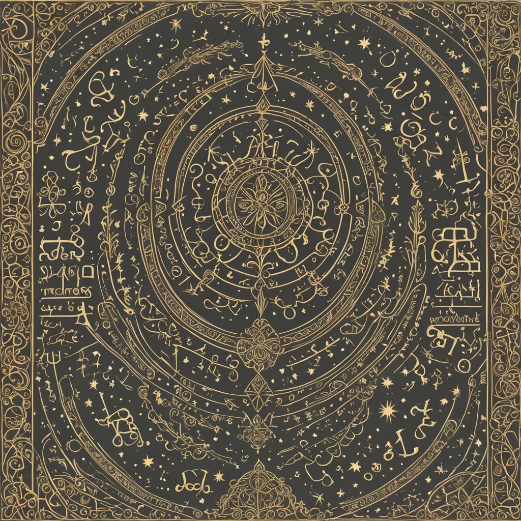 Typography and Calligraphy Art with Various Fonts