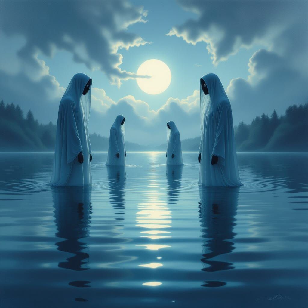 Spectral Reflections Emerge from Ethereal Lake