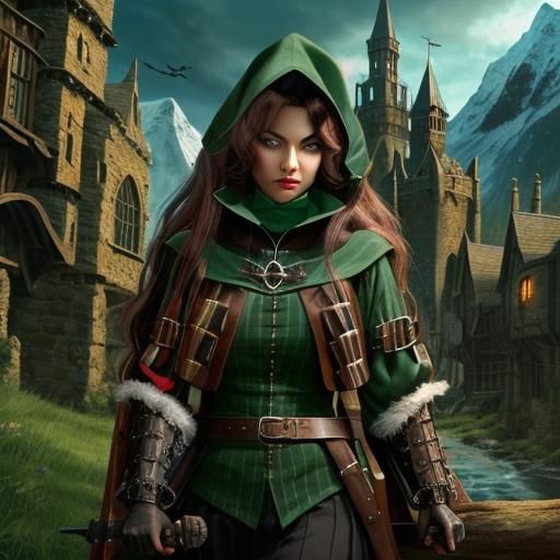 Medieval Cat Cleric in Steampunk Setting