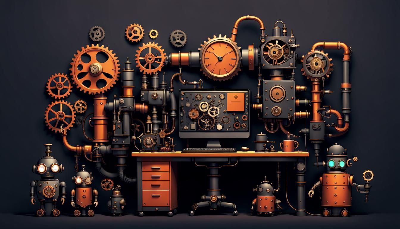 steampunk wallpaper