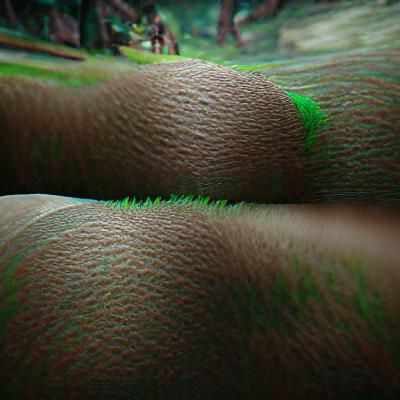 Goosebumps Sensation in Photorealistic AI Rendering