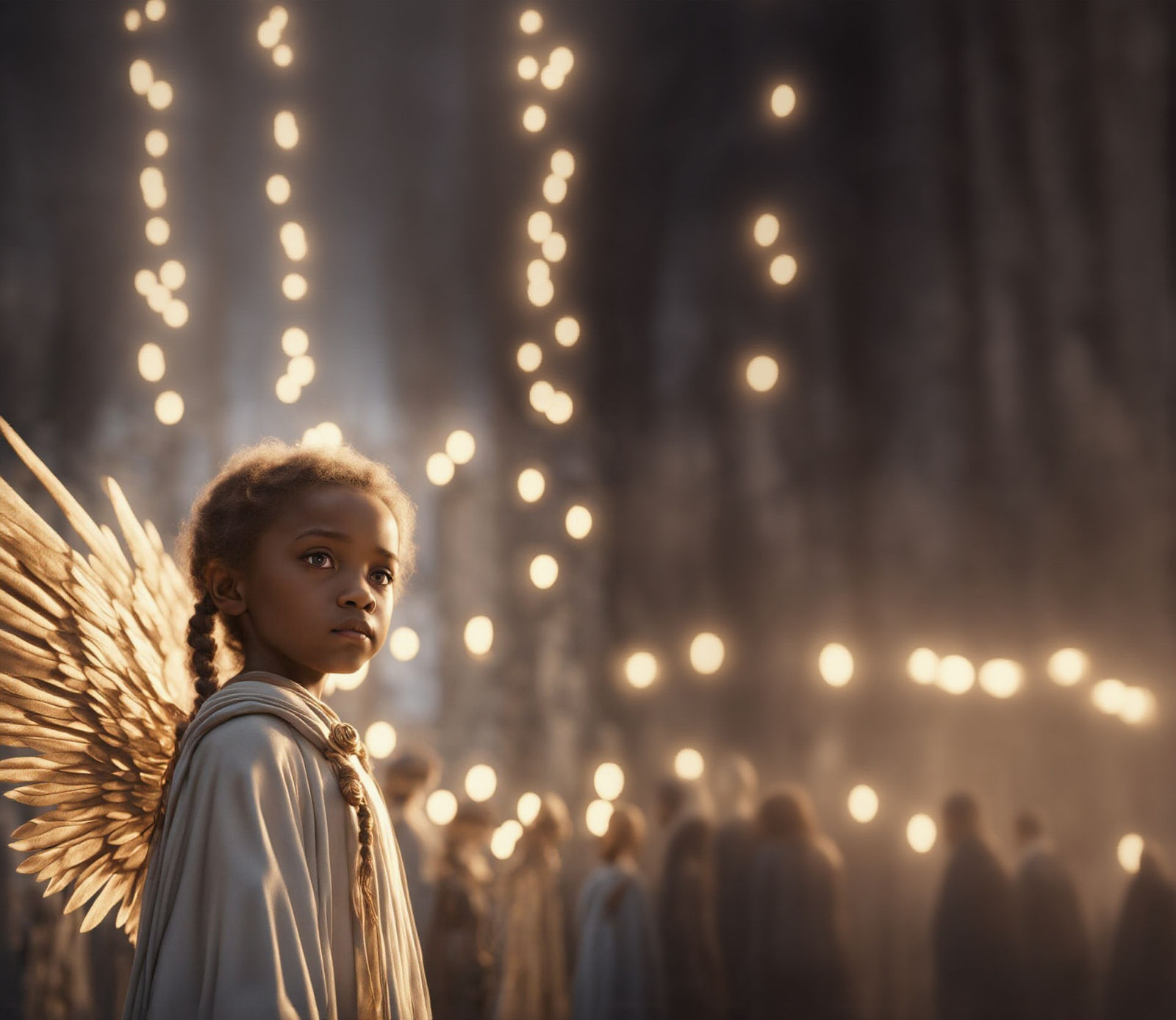 Children Gaze in Wonder: 3D Game Cinematic