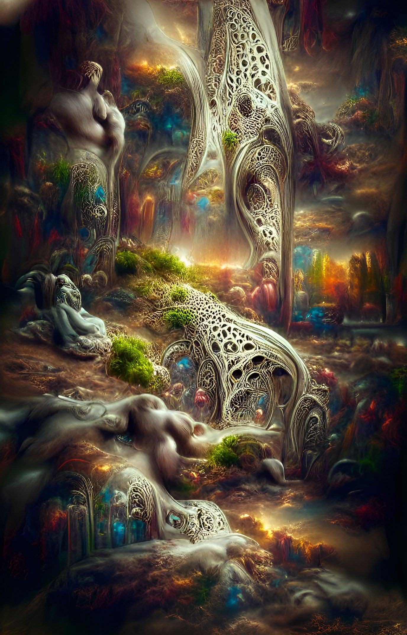 Symbolic Forgiveness: A Digital Matte Painting