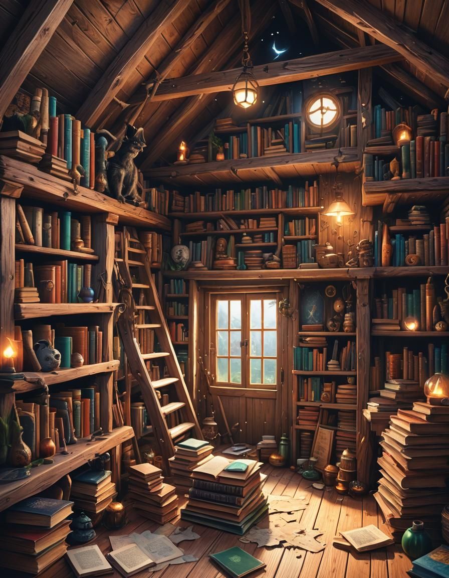 Attic reveal! | Witch V - Fantasy, Dark, Gothic, Magic, Witc...