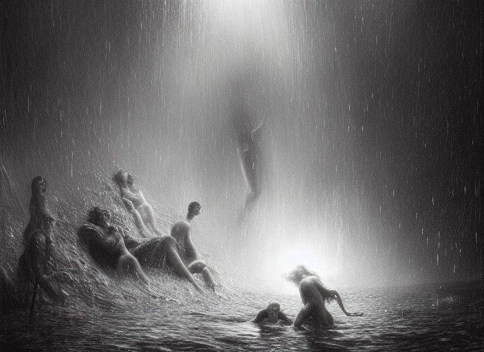 Surreal Horror Beneath the Water in 16K